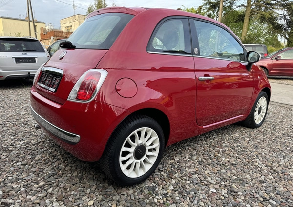 Fiat 500 cena 23800 przebieg: 113000, rok produkcji 2012 z Działdowo małe 46